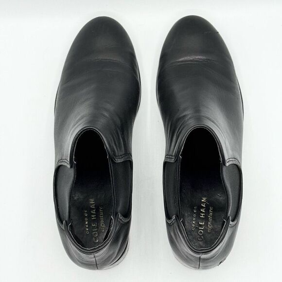 Cole Haan Black Leather Landsman Chelsea Boots - Women’s US 8B - Picture 10 of 14